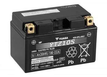 Akumulator motocyklowy 9,1Ah 190Ah YUASA YTZ10S Wet Charge