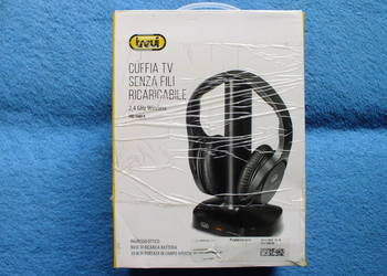 Sprzedam używane słuchawki bezprzewodowe nauszne Trevi FRS 1580 TW