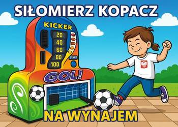 Wynajem automat siłomierz kopacz na imprezę event atrakcja atrakcje