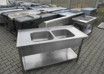 ZLEW GASTRONOMICZNY 2 KOMOROWY 160/70/85