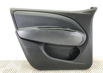 BOCZEK DRZWI LEWY PRZÓD FIAT DOBLO II Van (minibus) TAPICERKA