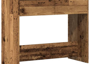 Stolik konsolowy stare drewno 89x41x765 cm WM-856774