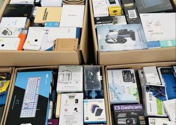 Box Amazon 100% elektronika zwroty konsumencie nadwyżki magazynowe hurt