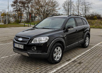 Chevrolet Captiva 2.4 4x4 Bezwypadkowy Skóry 7-osobowy