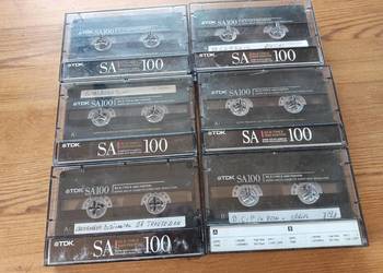 6 kaset TDK SA100