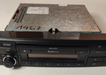 Radio Skoda Melody 1z0 + kod