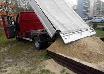 Piasek do piaskownic z atestem kruszywa z transportem, Bytom