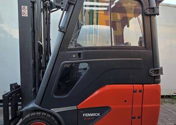 Wózek widłowy elektr. Linde E16 , Triplex, pełna ogrzewana kabina