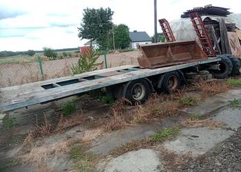 Przyczepa niskopodwoziowa toudem bliźniak 17,5 Tad 14410