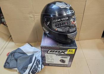 Kask motocyklowy XL BDX powystawowy nieużywany