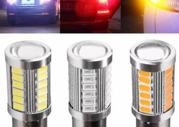 NOWA jednowłóknowa żarówka LED P21W 1156 soczewka