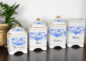 piękne pojemniki na przyprawy ceramika Chodzież