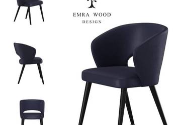 Krzesło PREMIUM KR-8 Tkanina Deluxe Navy 36