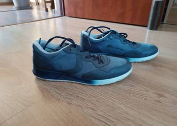 Buty sportowe męskie ECCO - skóra - niebieski/granat - rozmiar 38