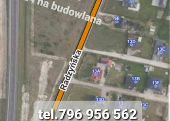 Dzialka budowlana 24ary Rzeczyca Miedzyrzec Podlaski Radzynska okazja