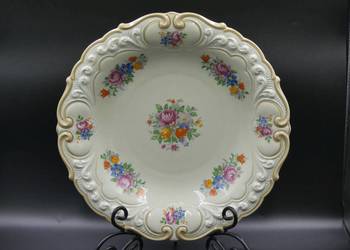 Okazała patera Tułowice Tillowitz średnica 33 cm stan witrynowy 1928 - 45