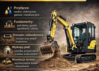 Usługi minikoparka Legnica i okolice