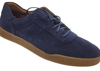 Sneakersy Zamszowe Męskie Niebieskie (roz 40 - 45)