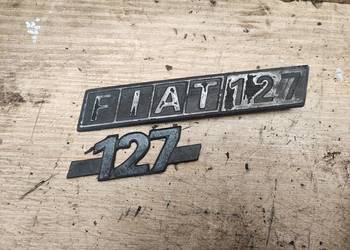 FIAT 127 emblemat napis logo