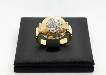 Złoty pierścionek pr 585 5,35g (Rozmiar 19)