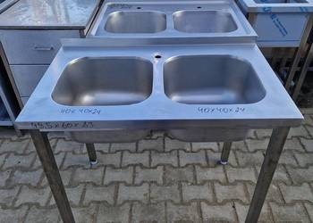 Zlew Gastronomiczny 2 Komorowy 100/60/85 2