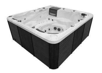 5 osobowe Jacuzzi Ogrodowe | pompy masujące | raty 0% | 220 x 210 x 87