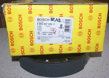 0 986 487 599 - BOSCH - SZCZĘKI HAMULC. FORD FIESTA 00-08 Sz