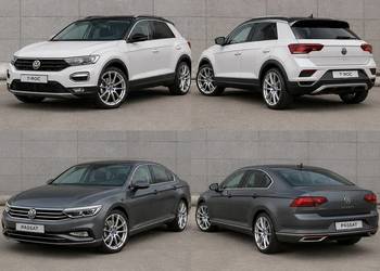 17 cali VW T-roc Passat felgi koła komplet 5x112 ET45 7J