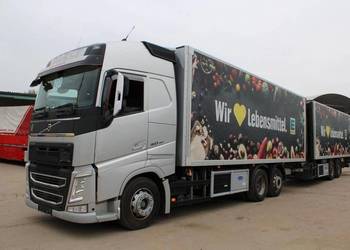 Chlodnia Volvo FH 460  z przyczepa