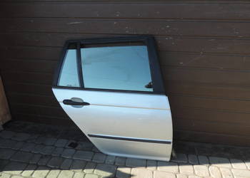 DRZWI PRAWY TYŁ BMW E46 FL KOMBI TTITAN SILBER 354/7