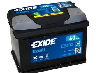 Akumulator 60Ah 540A Exide Excell  EN PRAWY PLUS