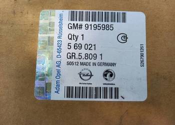 569021/9195985 Tarcza ham.przód Opel Corsa C,Tigra B