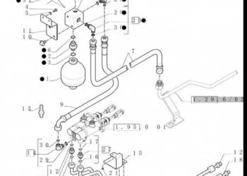 New Holland T6010 Wspom ukl hamulcow 87351567