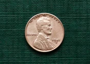 USA - 1 cent, 1941r Wheat Penny, Lincoln Znak menniczy „D” - Denver