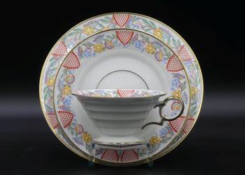 Urokliwe trio Hutschenreuther, 1928 - 43, piękne niespotykane ucho art deco