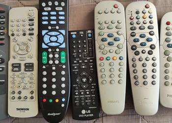Piloty Oryginalne Thomson Philips  Lg i inne TV DVD  Sprawne
