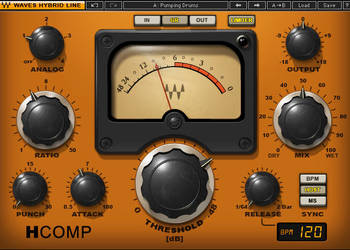 Waves H-Comp kompresor plugin AAX VST dla Ableton Live, Cubase, Studio One