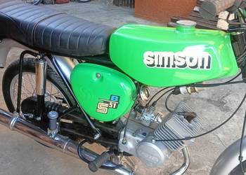 Motorower Simson S51 po kompletnej renowacji