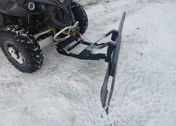 Pług do śniegu do quada/ATV mocowanie górne/czołowe