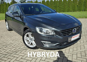Volvo V60 2.4D6, Hybryda,Szyberdach,,Skóry,KolorowaNavi,SuperStan,Plug-In …