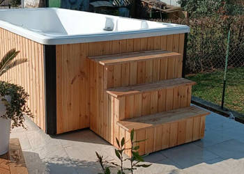 BASEN 480 X 225 Z PRZECIWPRĄDEM, Jacuzzi, Pompa ciepła NEW