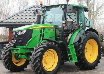 #Ciągnik John Deere 6100MC_2015r_1wł_Krajowy_Stan BDB#