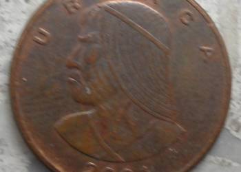 PANAMA-UN CENTESIMO DE BALBOA-2001 r (URRACA)