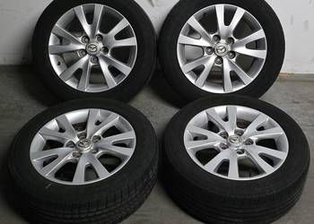 Felgi kola original Mazda 3 5 6 R16 5x114.3 opony Lato 205 55