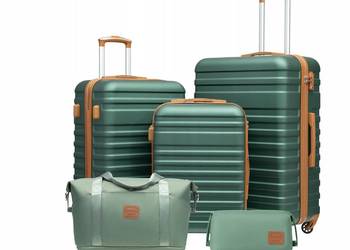 ZESTAW WALIZEK COOLIFE - 4 WALIZKI +TORBA+KOSMETYCZKA
