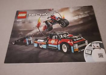 LEGO Technic 42106 furgonetka z przyczepą i motorem