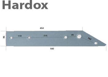 Płoza długa HARDOX 16002122/L części do pługa REGENT