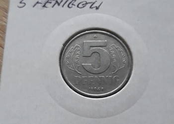 5 Fenigów NRD 1968 r. 5 Fenigów NRD 1968 r.