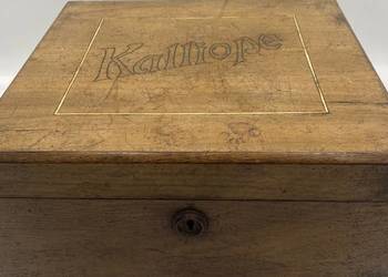 Polifon Kalliope – mechaniczna pozytywka płytowa, Lipsk, ok. 1900 r.