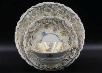 Komplet śniadaniowy Sorau Żary, stan witrynowy, 1928 - 45 UNIKAT!!!